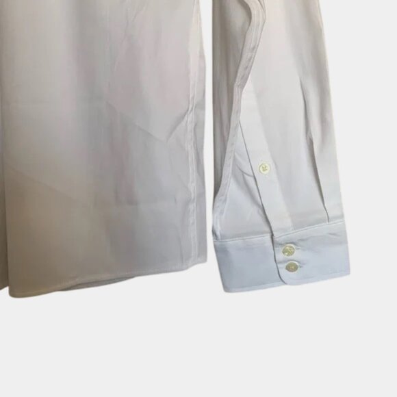 UNTUCKIT Isabella White Size 16 Long Sleeve Button Up Shirt - Picture 5 of 5
